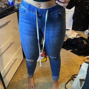 Fashion nova jogger jeans